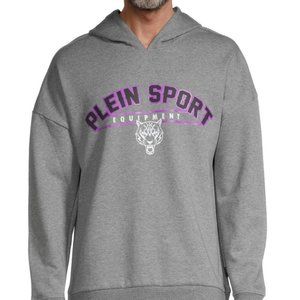 Plein Sport Dropped-Shoulder Logo Hoodie